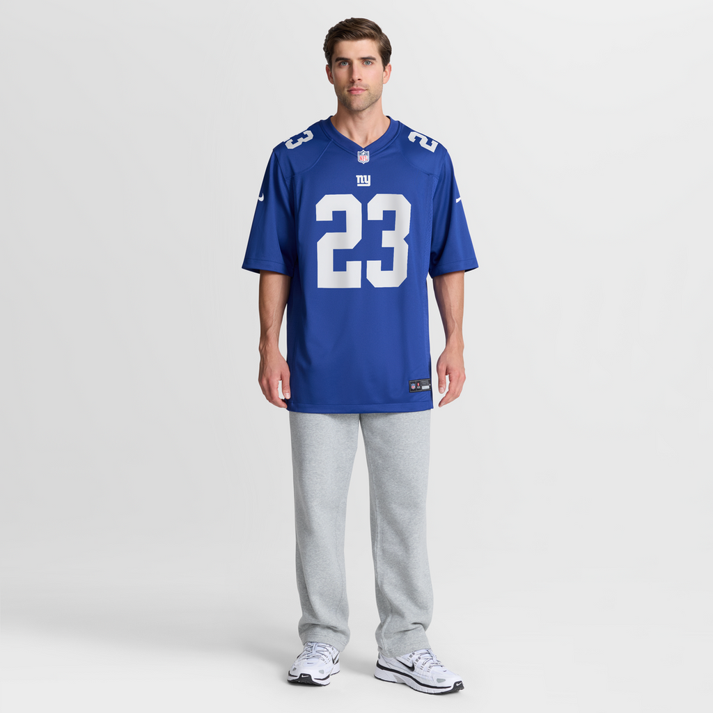 New York Giants Najee Harris Nike Royal Team Game Jersey