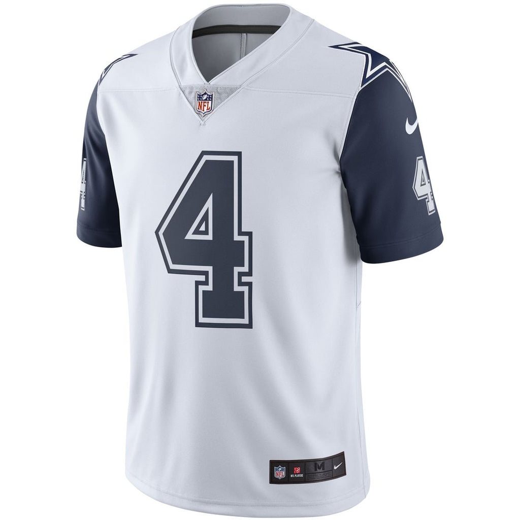 Dallas Cowboys Dak Prescott Nike Navy Vapor Limited Player Jersey