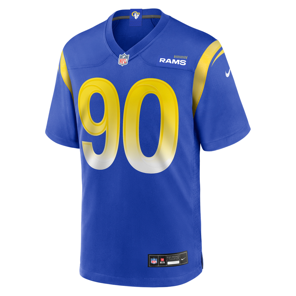 Los Angeles Rams Tyler Davis Nike Royal Team Game Jersey