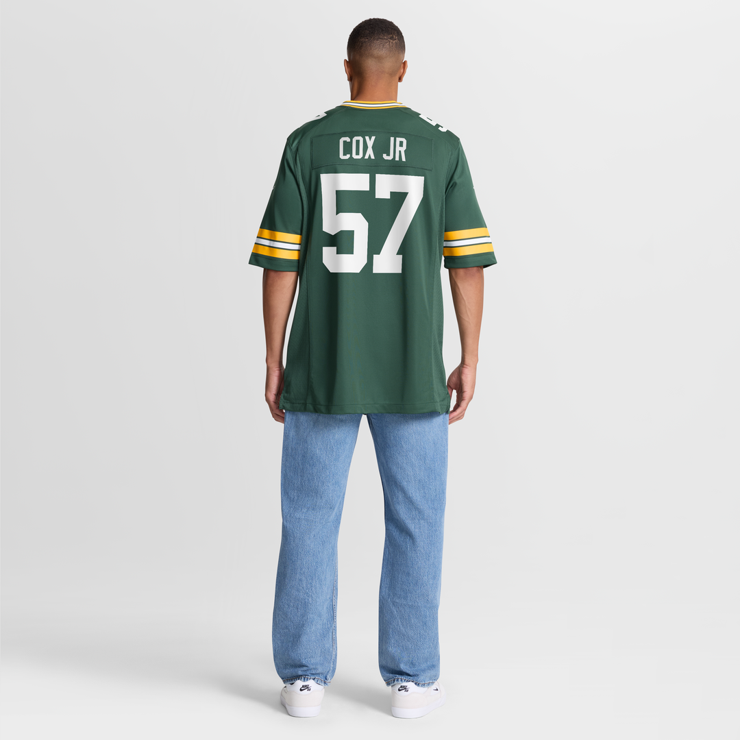 Green Bay Packers Brenton Cox Jr. Nike Green Game Jersey