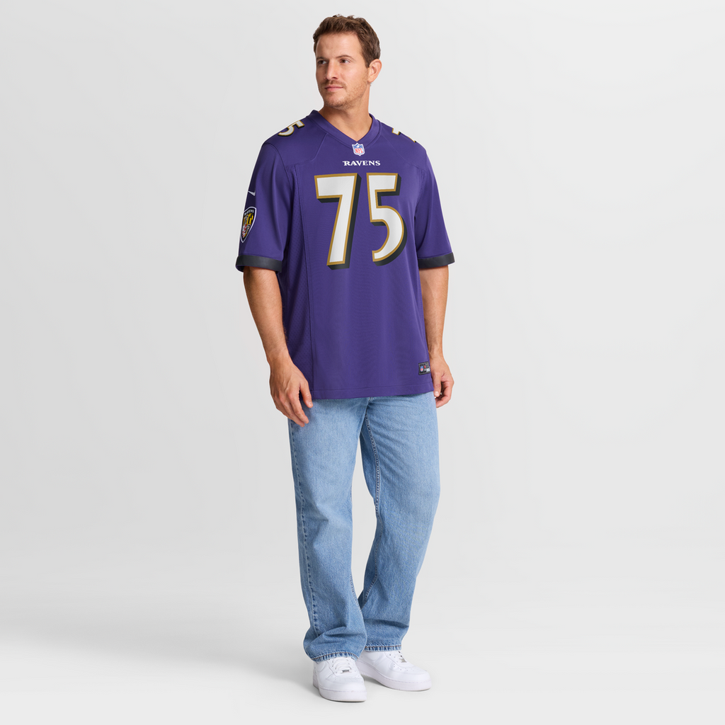 Baltimore Ravens Jonathan Ogden Nike Purple Game Retired Player Jersey