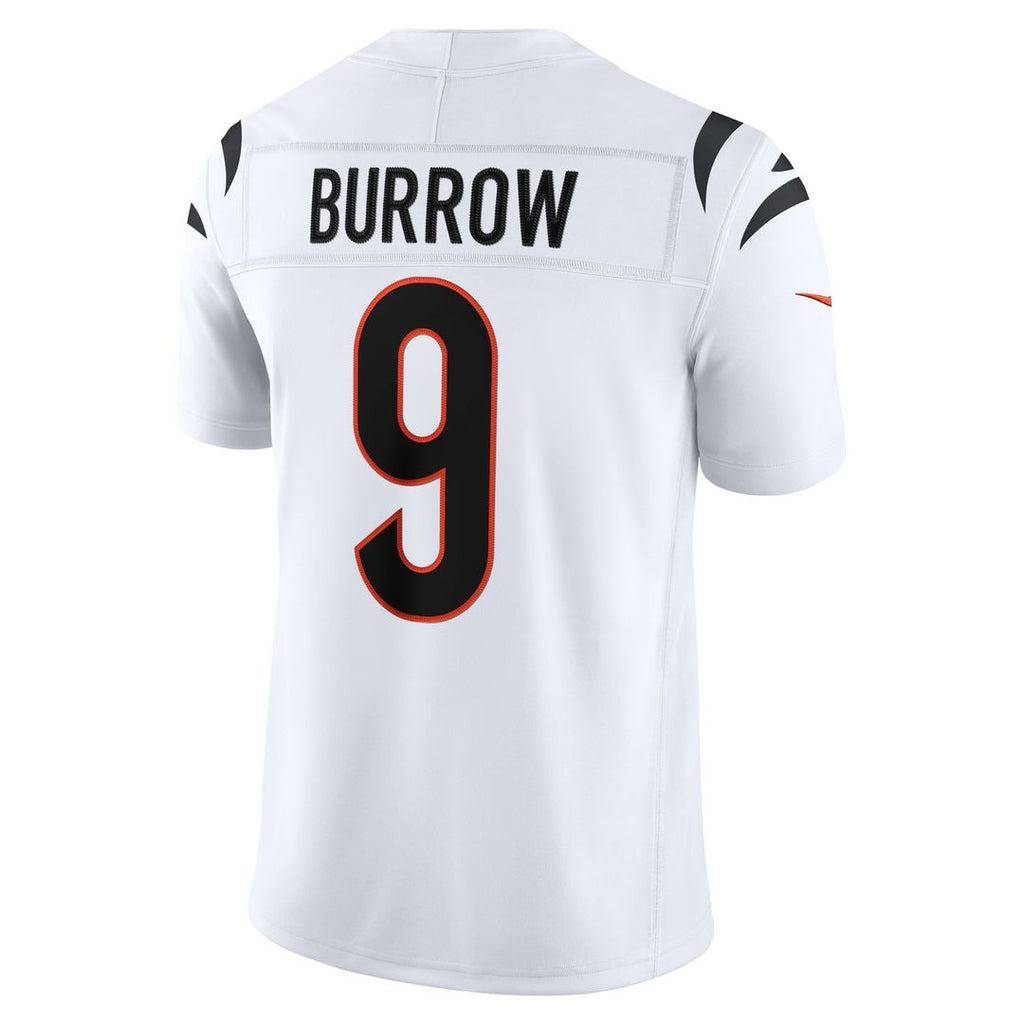 Cincinnati Bengals Joe Burrow Nike Orange Alternate Vapor F.U.S.E. Stitched Limited Jersey