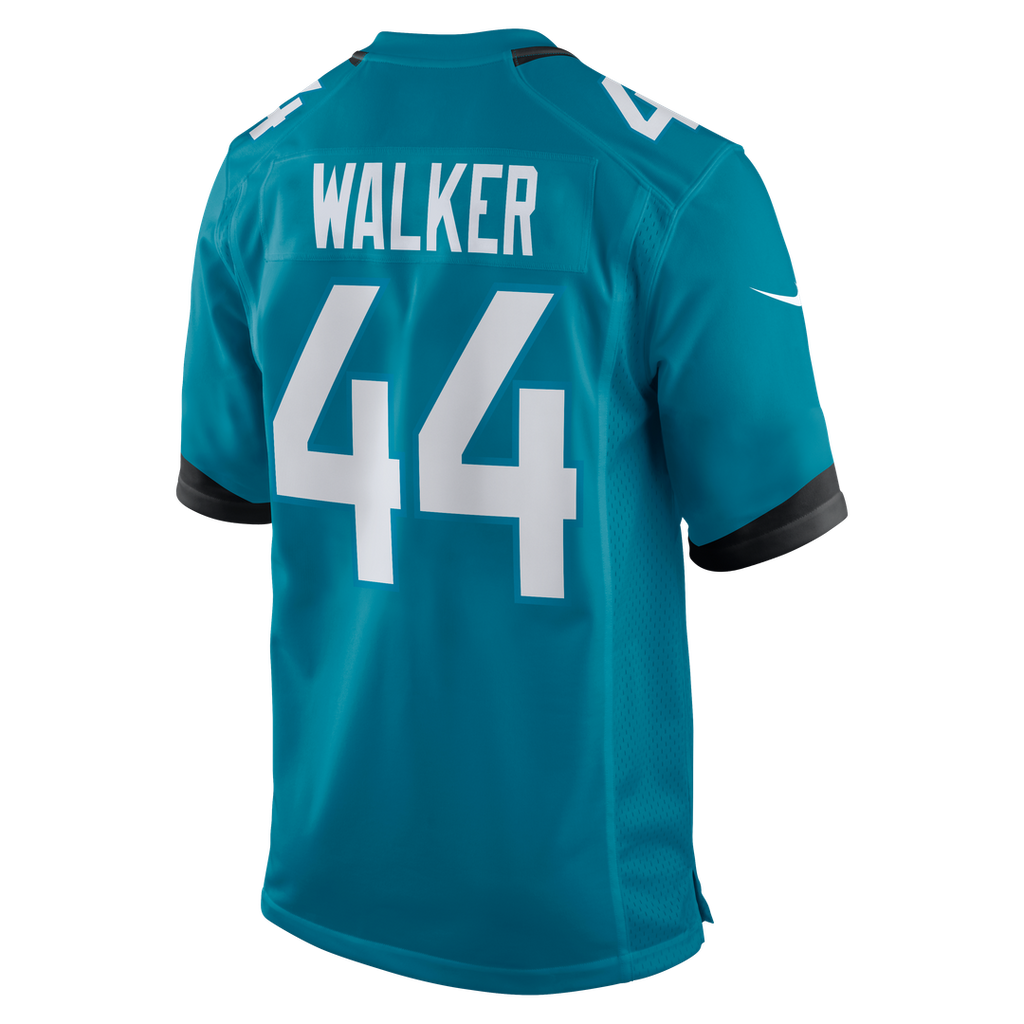 Jacksonville Jaguars Travon Walker Nike Teal Player Game Jersey