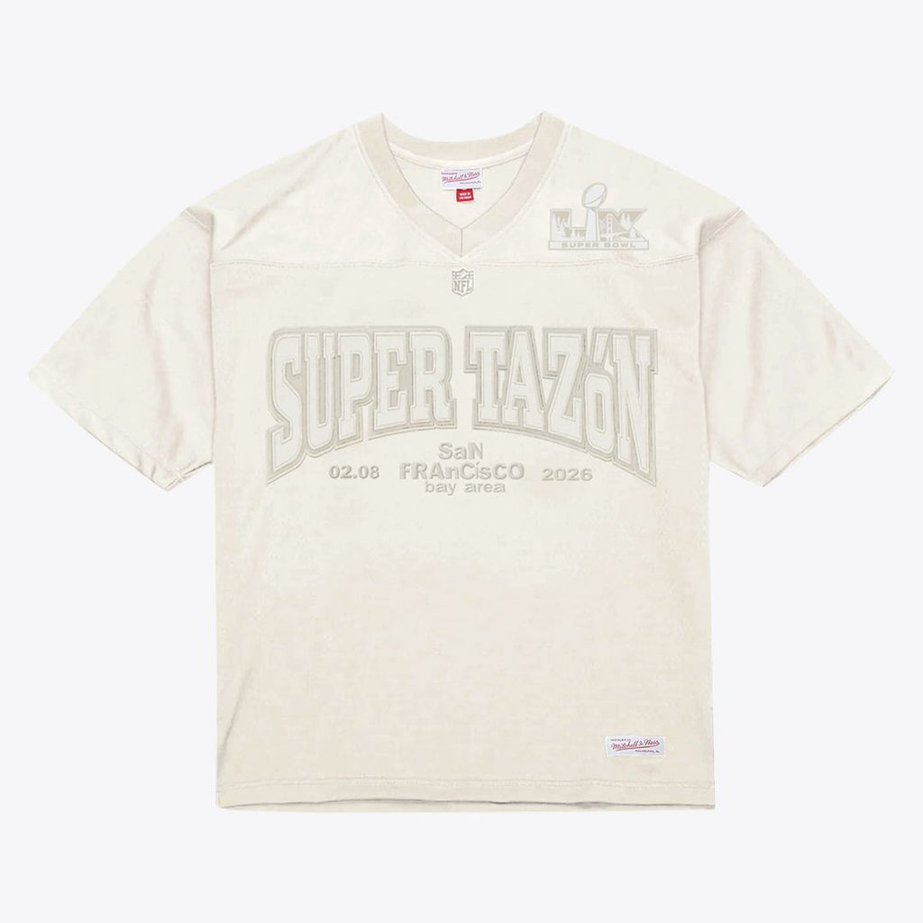 Bad Bunny x Super Tazón Cream Bad Bunny Legacy Jersey