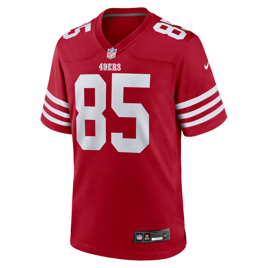San Francisco 49ers George Kittle Nike Scarlet Player Game Jersey
