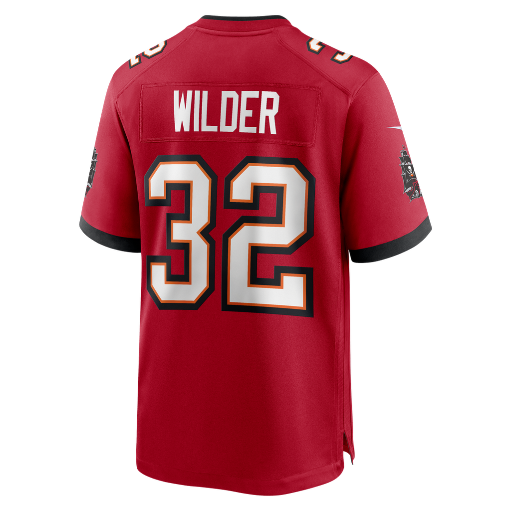 Tampa Bay Buccaneers James Wilder Nike Red Game Retired Player Jersey
