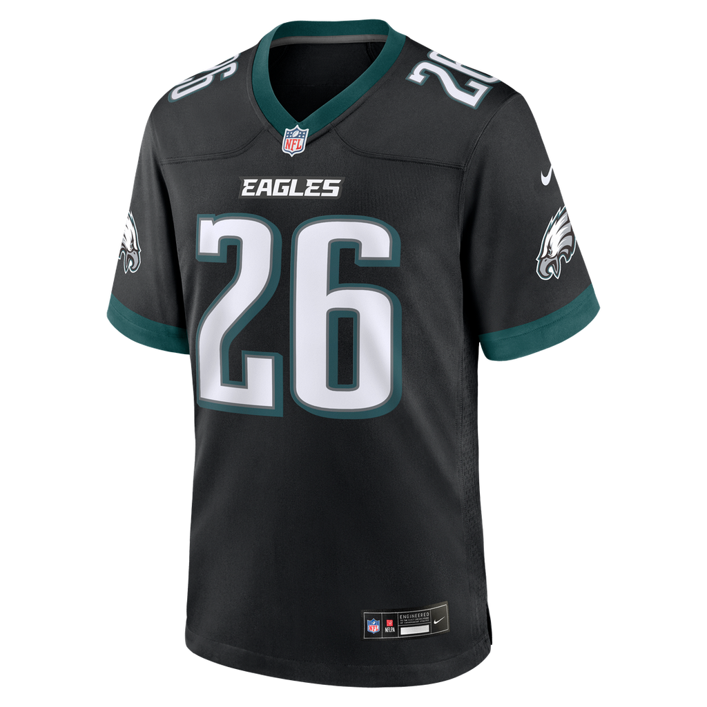 Philadelphia Eagles Saquon Barkley Nike Kelly Green Alternate Game Jersey