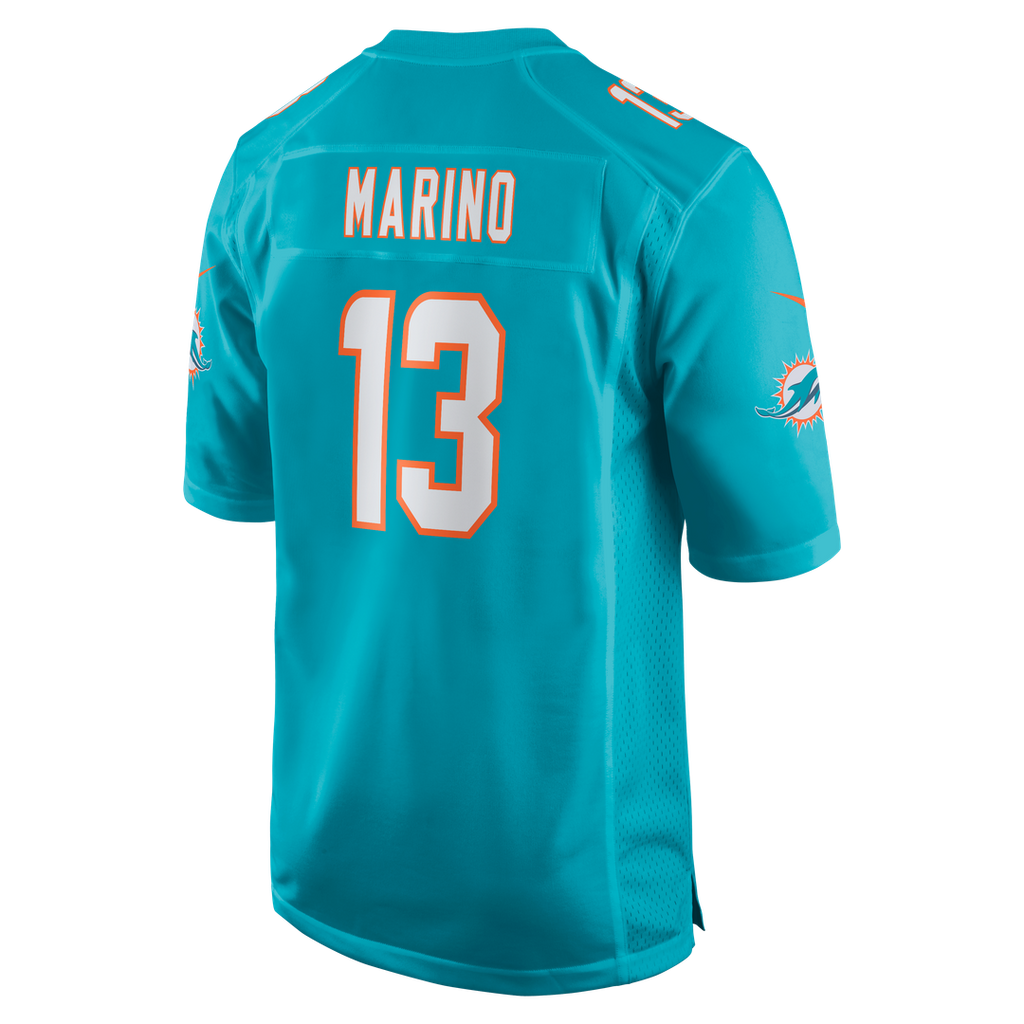 Miami Dolphins Dan Marino Nike Aqua Game Retired Player Jersey