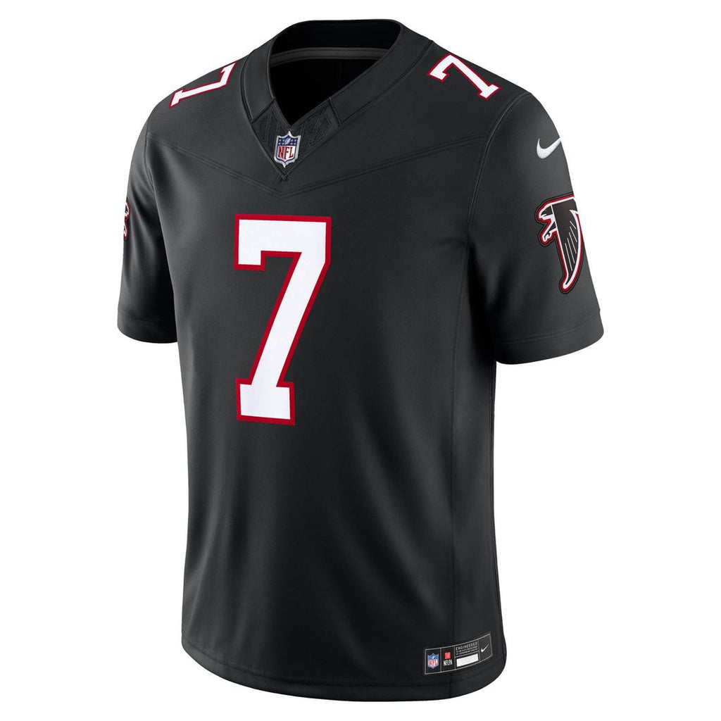 Atlanta Falcons Bijan Robinson Nike Black Alternate Throwback Vapor F.U.S.E. Stitched Limited Jersey