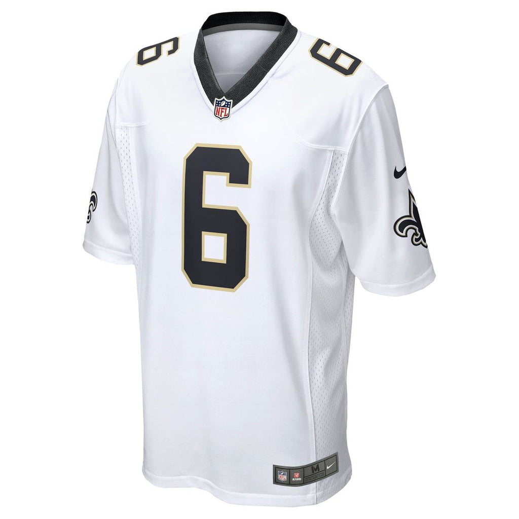 New Orleans Saints Tyler Shough Nike Black Game Jersey