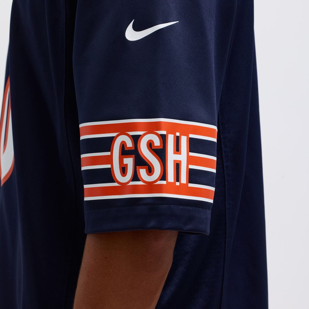 Chicago Bears Caleb Williams Nike Navy Player Game Jersey