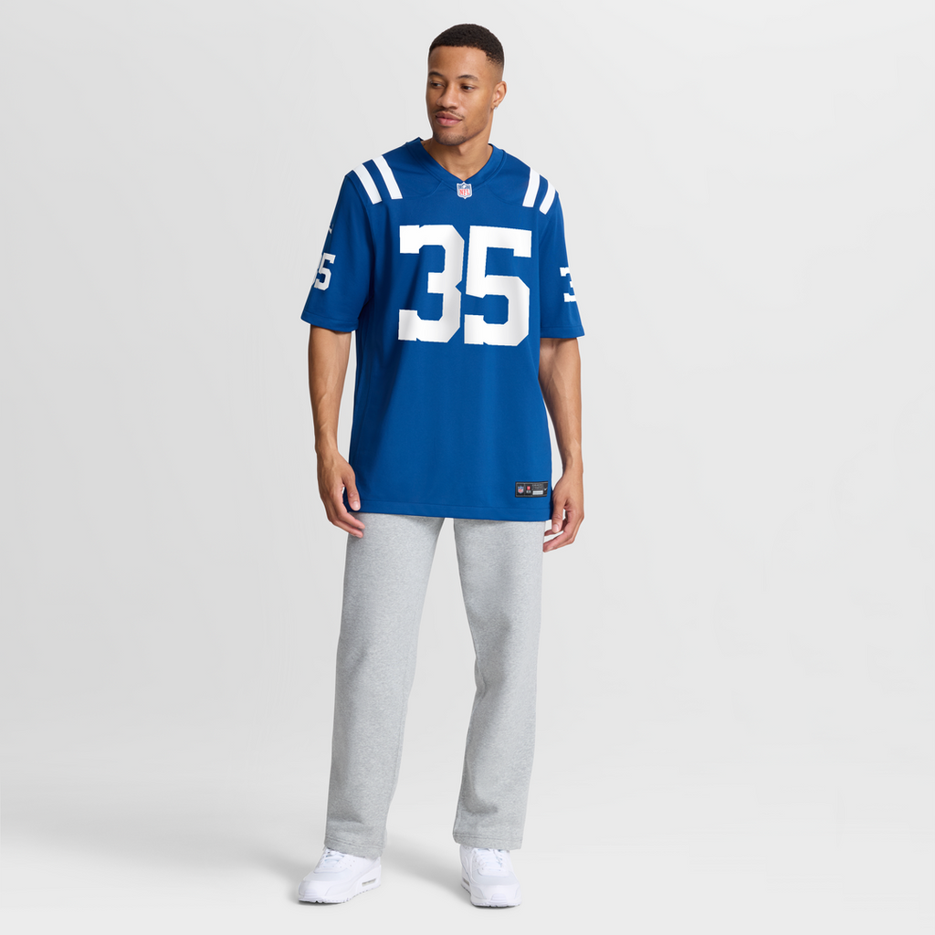Indianapolis Colts Johnathan Edwards Nike Royal Team Game Jersey
