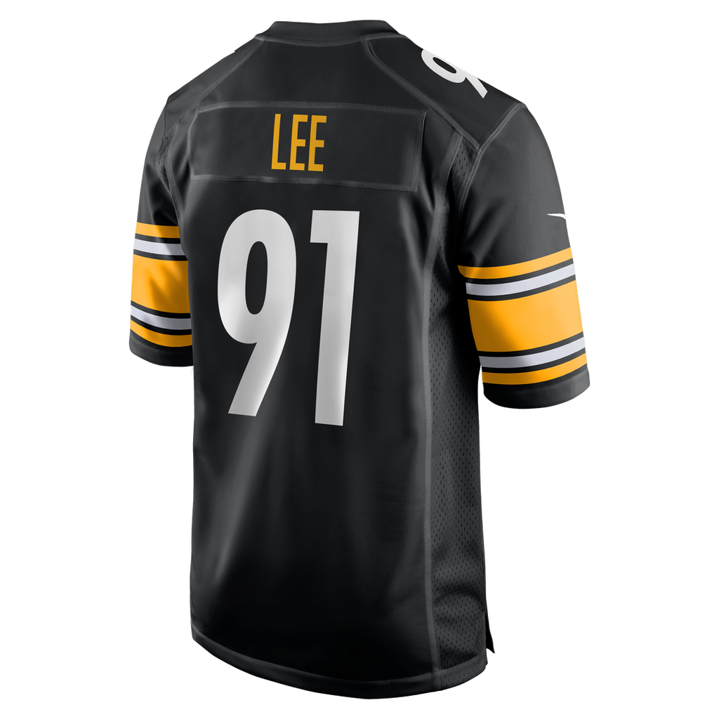 Pittsburgh Steelers Logan Lee Nike Black Game Jersey