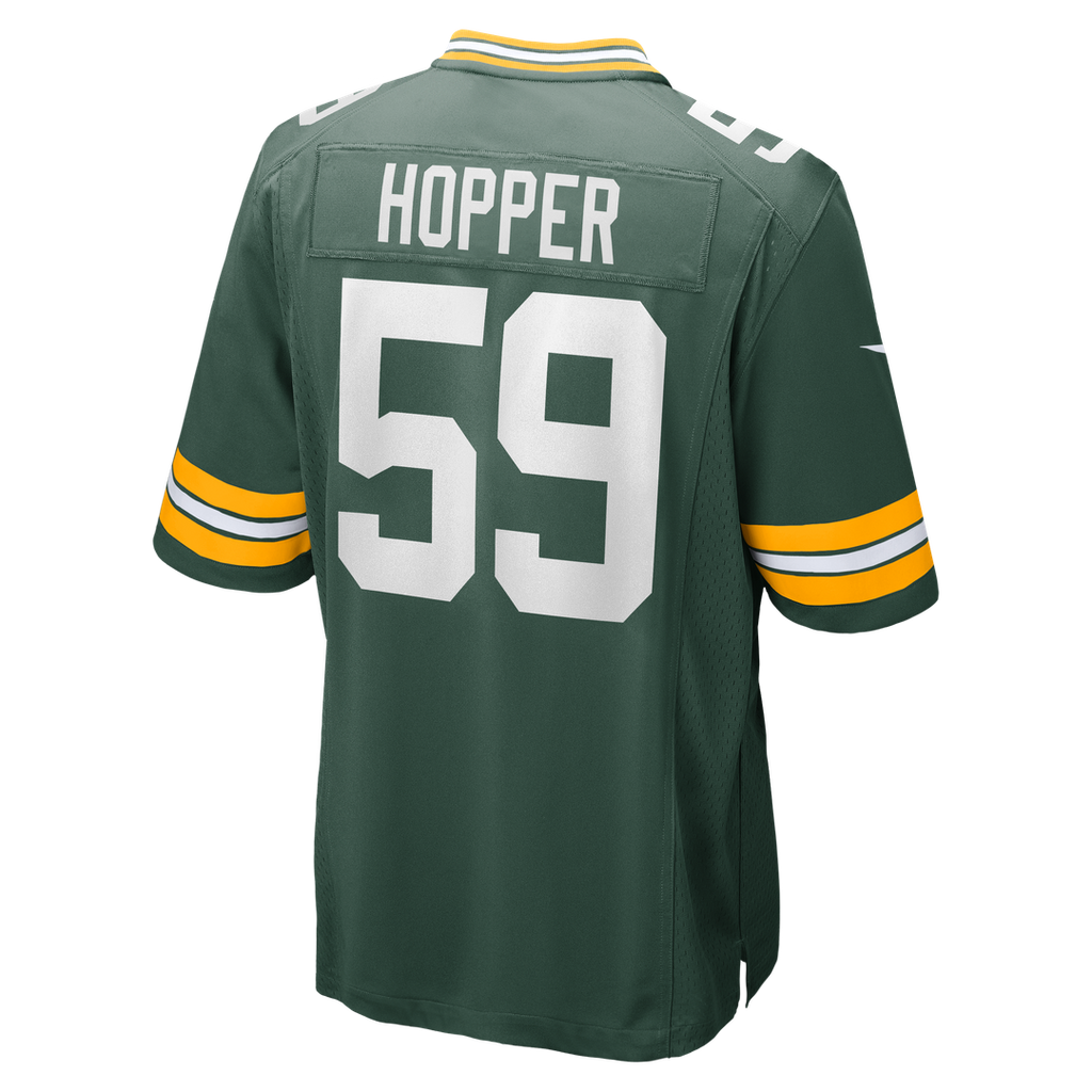 Green Bay Packers Ty'Ron Hopper Nike Green Game Jersey