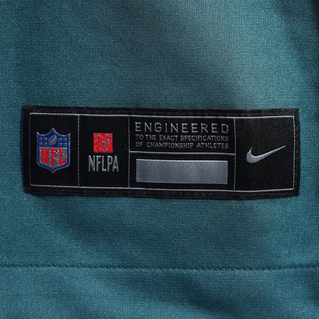 Philadelphia Eagles DeVonta Smith Nike Midnight Green Player Game Jersey
