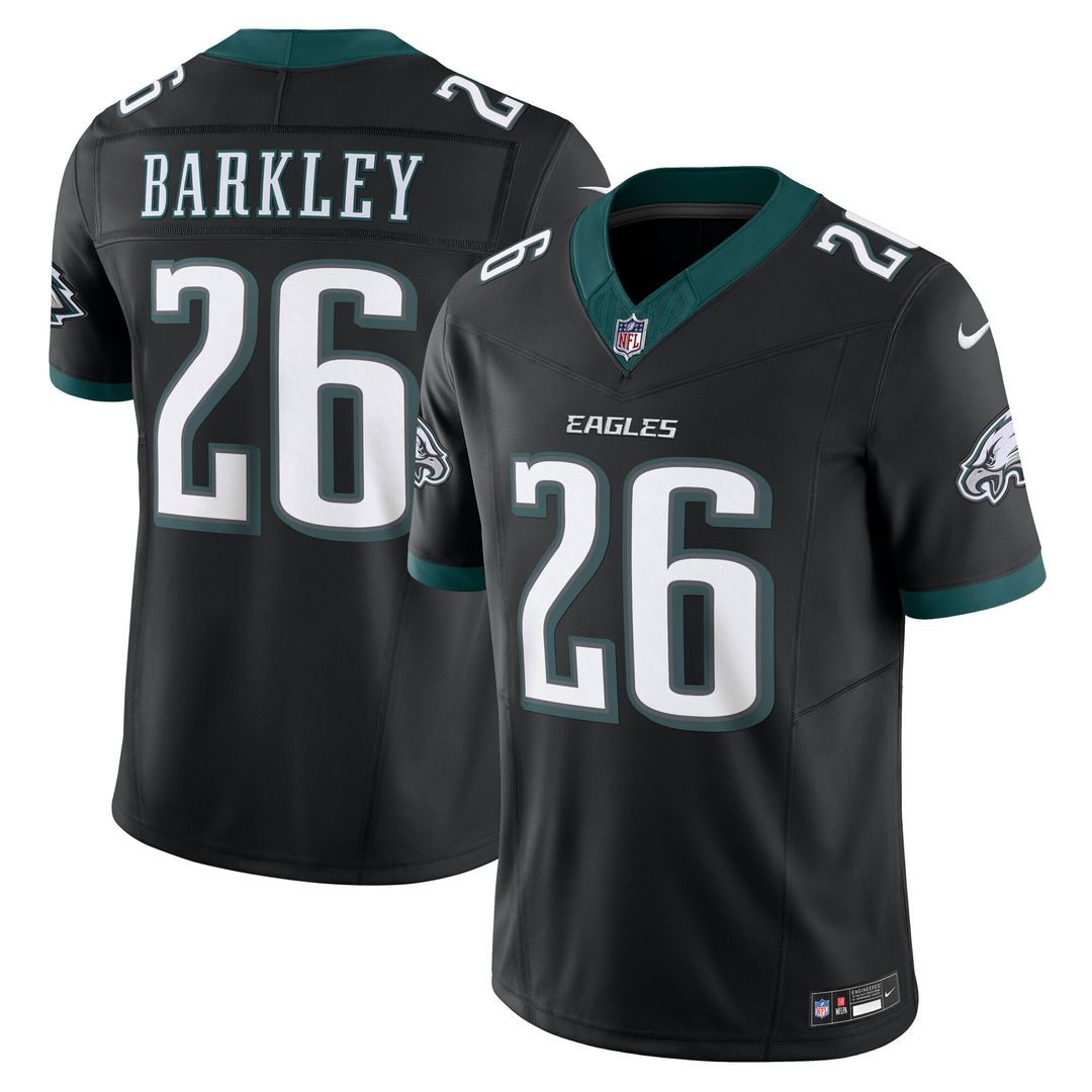 Philadelphia Eagles Saquon Barkley Nike Midnight Green Vapor F.U.S.E. Limited Jersey