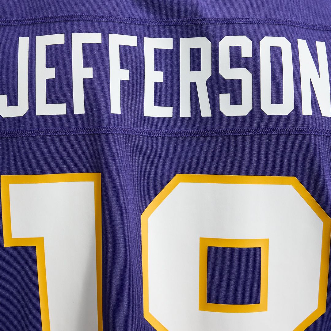 Minnesota Vikings Justin Jefferson Nike White Alternate Game Player Jersey