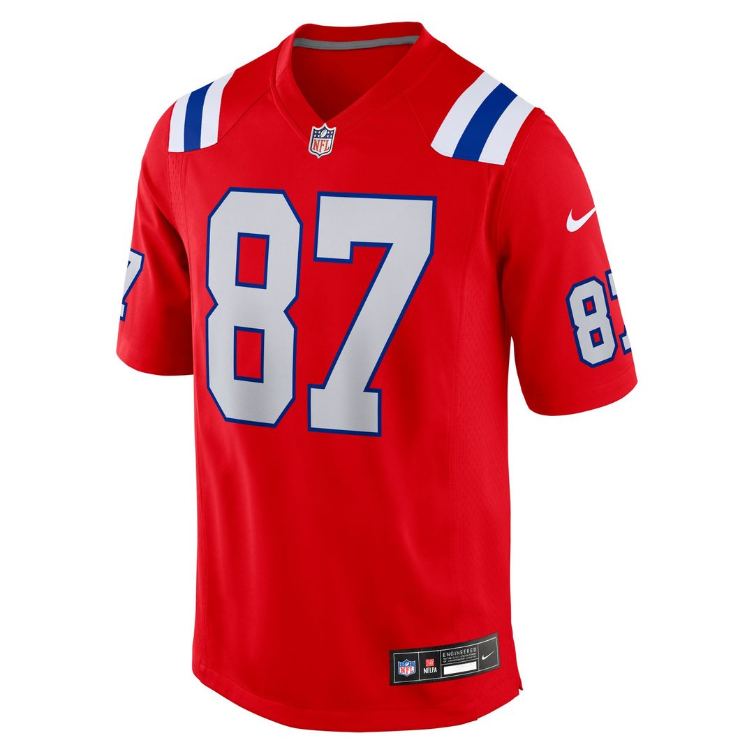 New England Patriots Rob Gronkowski Nike Navy Team Retired Player Game Jersey