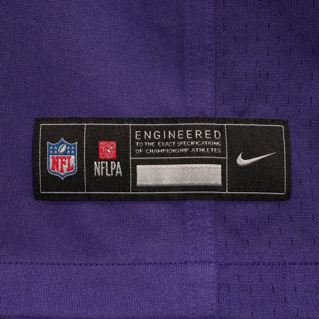 Baltimore Ravens Number 1 Dad Nike Purple Game Jersey