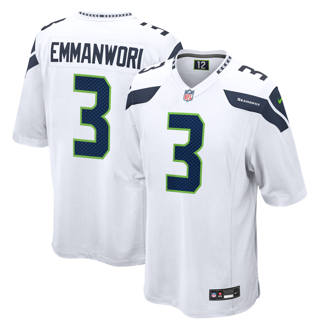Seattle Seahawks Nick Emmanwori Nike Royal Alternate Game Player Jersey