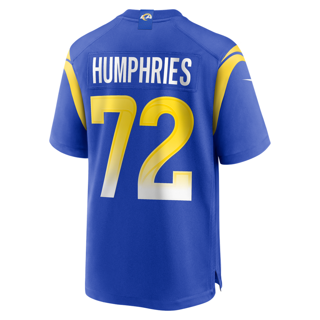 Los Angeles Rams D.J. Humphries Nike Royal Team Game Jersey