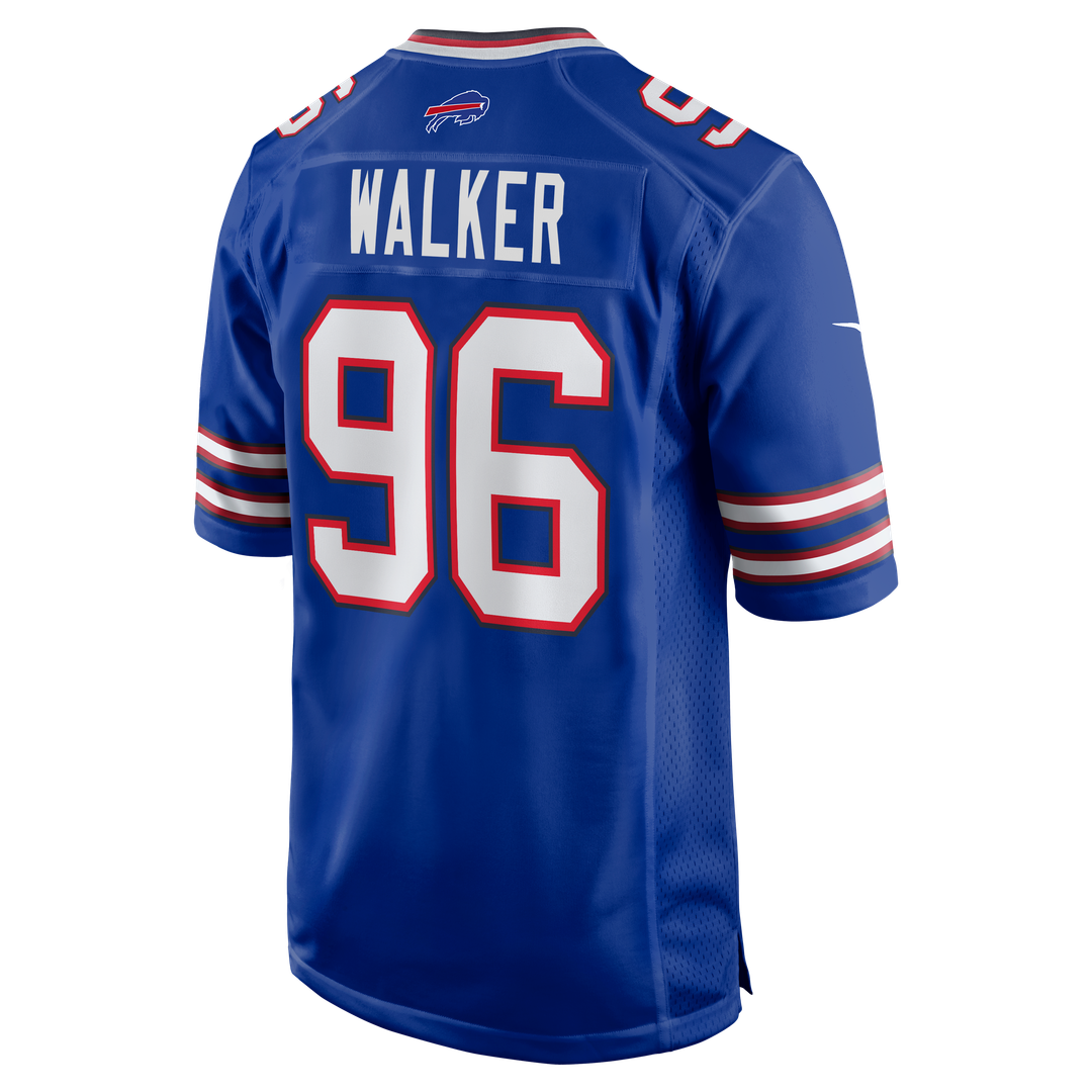 Buffalo Bills Deone Walker Nike Royal Team Game Jersey