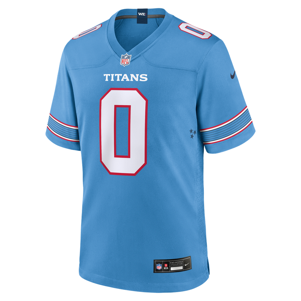 Tennessee Titans Calvin Ridley Nike Light Blue Game Jersey