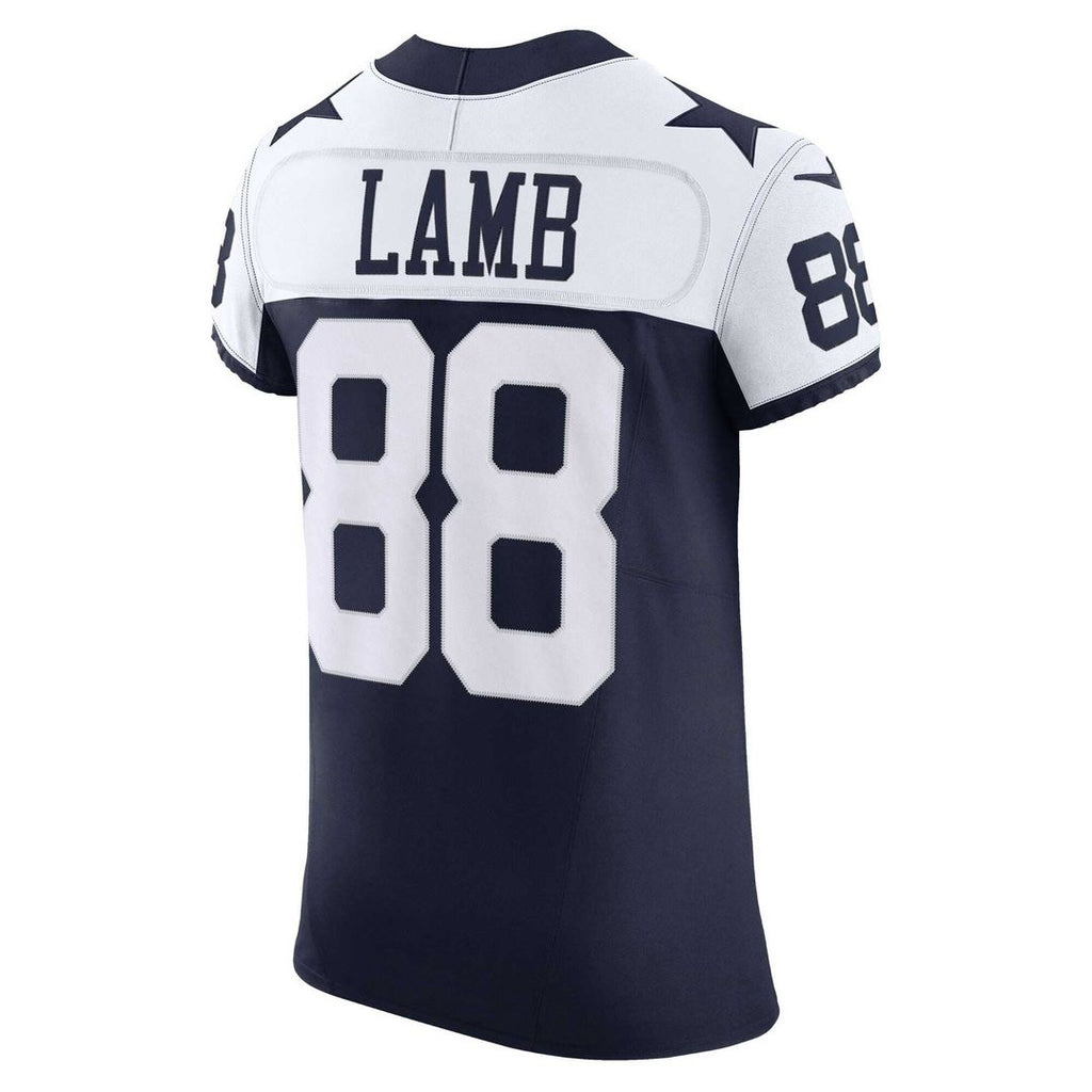 Dallas Cowboys CeeDee Lamb Nike Navy Alternate Vapor F.U.S.E. Elite Jersey