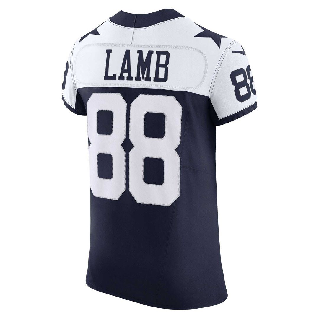Dallas Cowboys CeeDee Lamb Nike Navy Alternate Vapor F.U.S.E. Elite Jersey