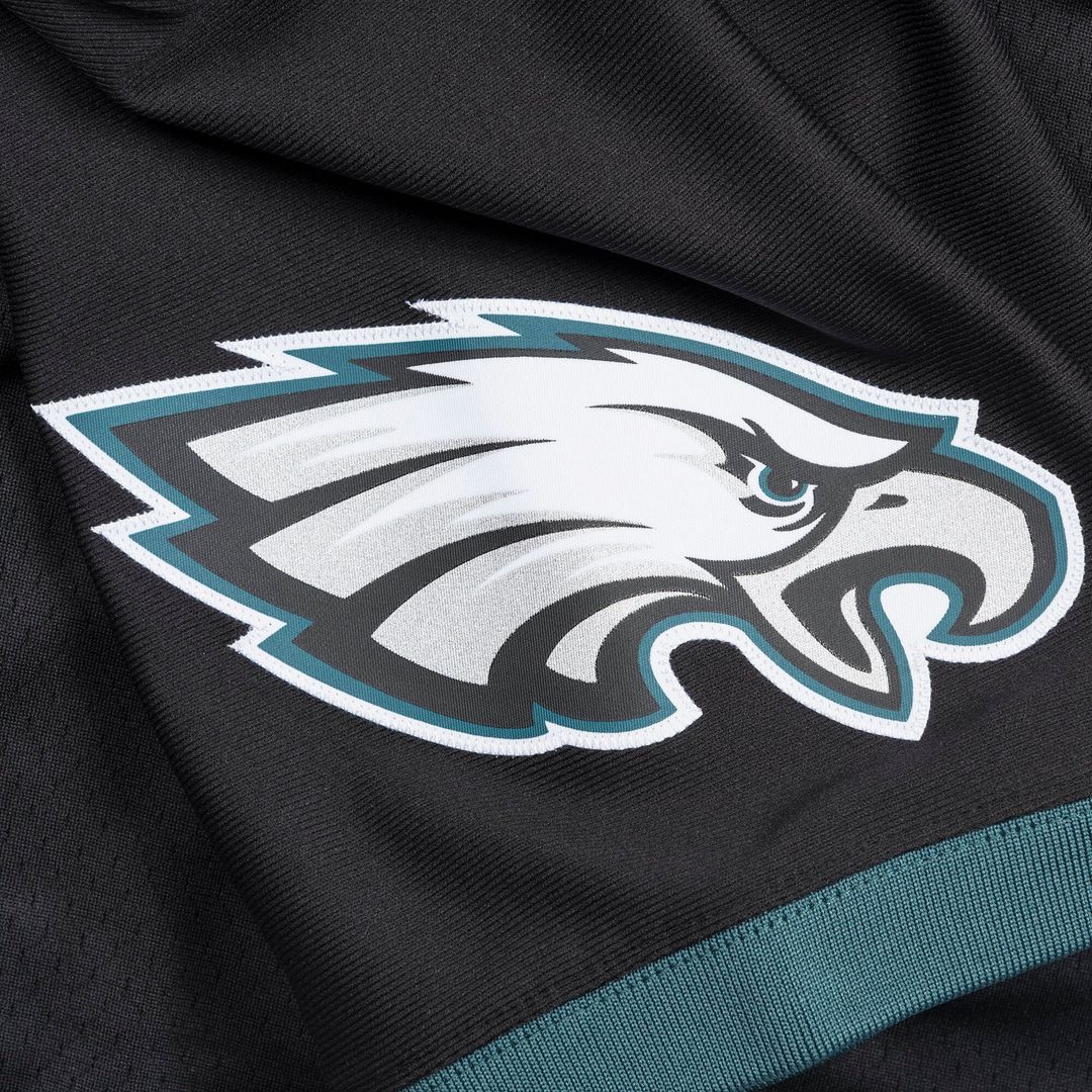 Philadelphia Eagles Brian Dawkins Mitchell & Ness Black Legacy Replica Jersey