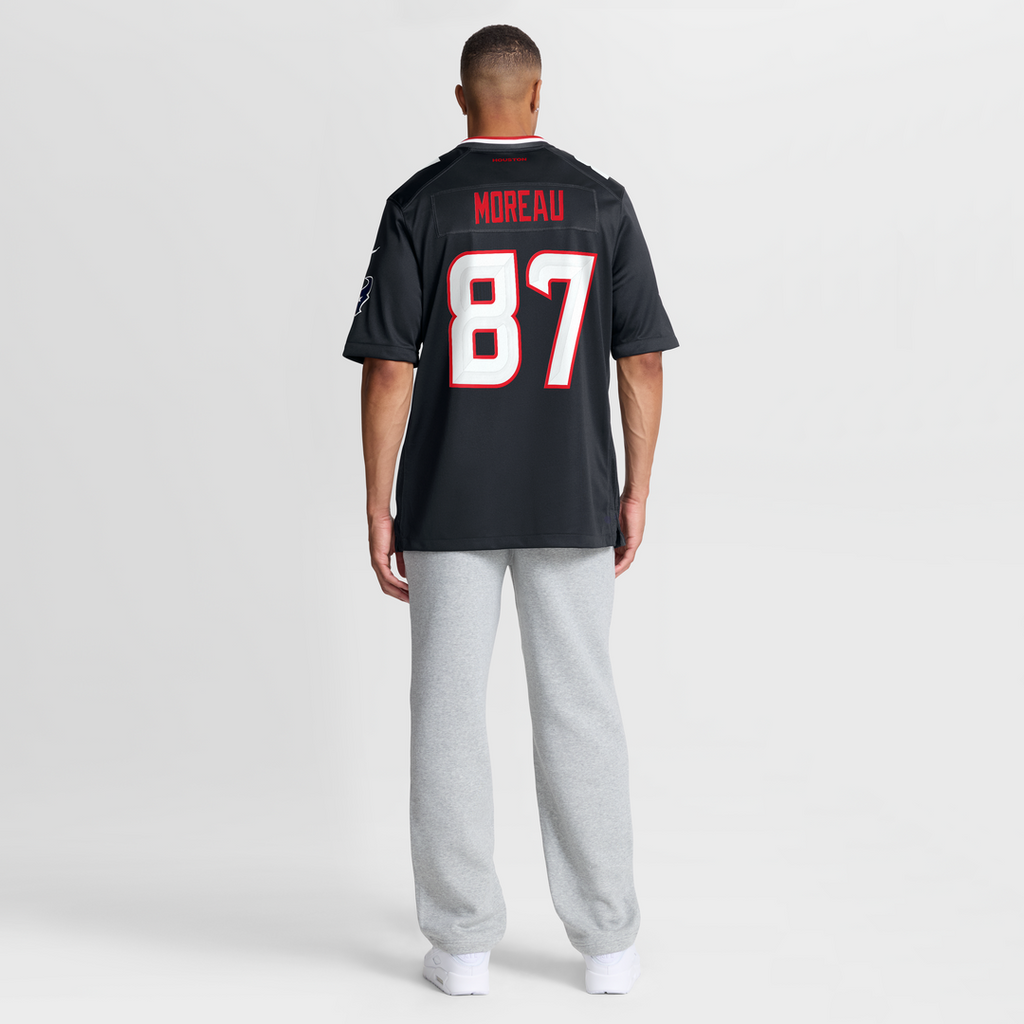 Houston Texans Foster Moreau Nike Navy Team Game Jersey