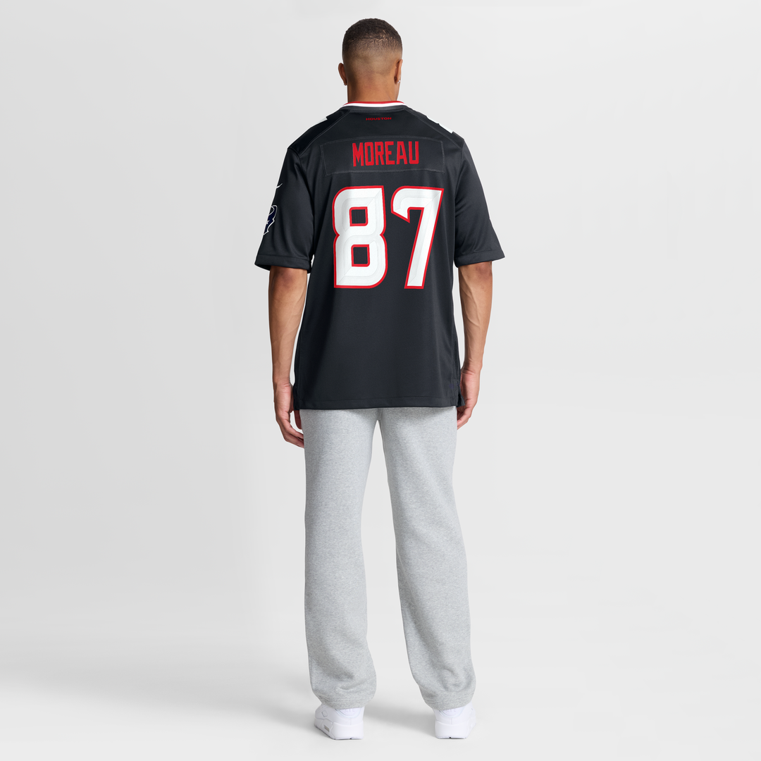 Houston Texans Foster Moreau Nike Navy Team Game Jersey