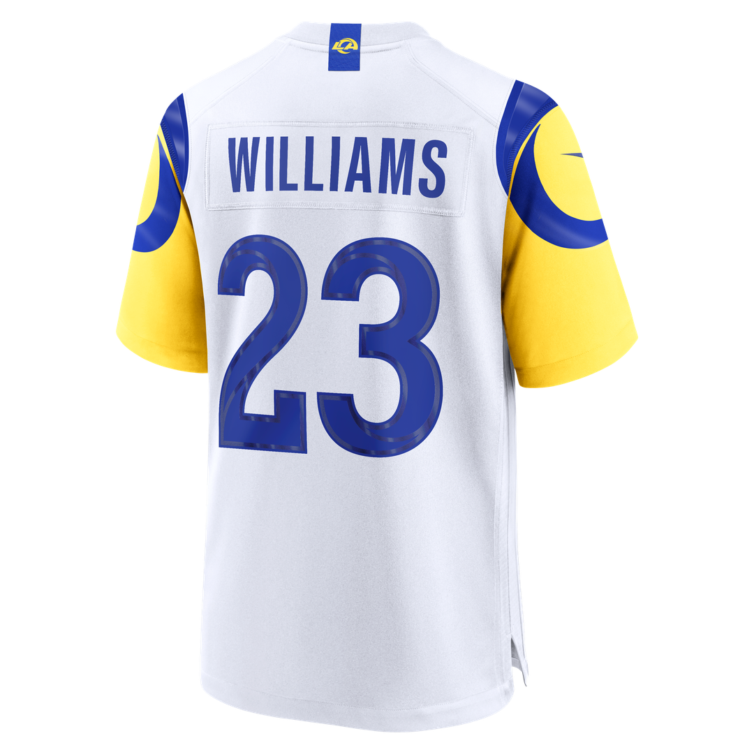 Los Angeles Rams Kyren Williams Nike White White Game Player Jersey