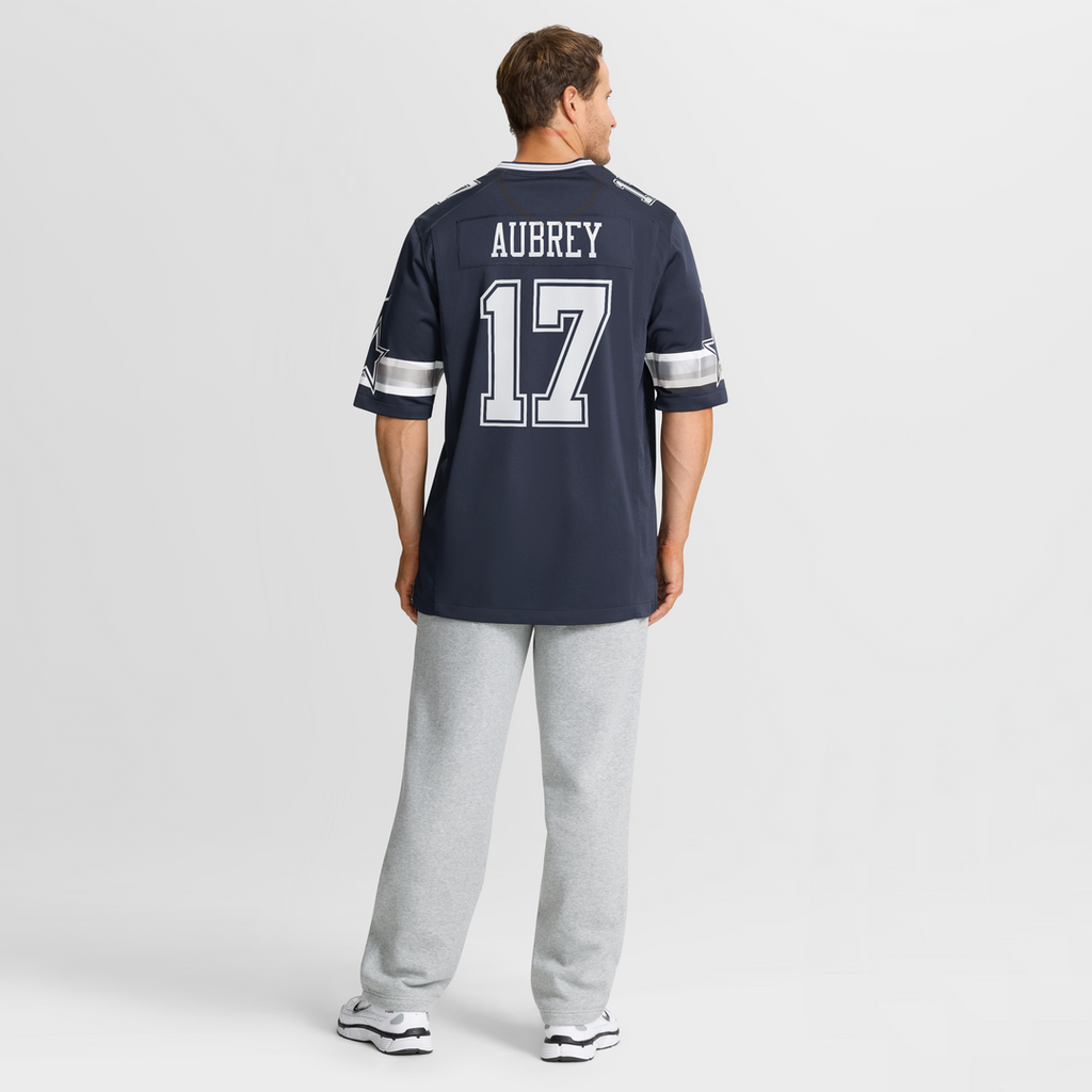 Dallas Cowboys Brandon Aubrey Nike White Game Jersey