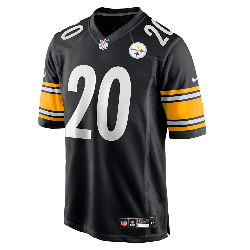 Pittsburgh Steelers Kaleb Johnson Nike Black Team Game Jersey
