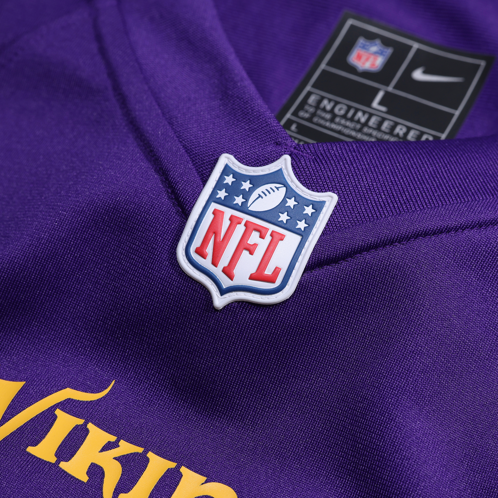 Minnesota Vikings Ryan Van Demark Nike Purple Team Game Jersey