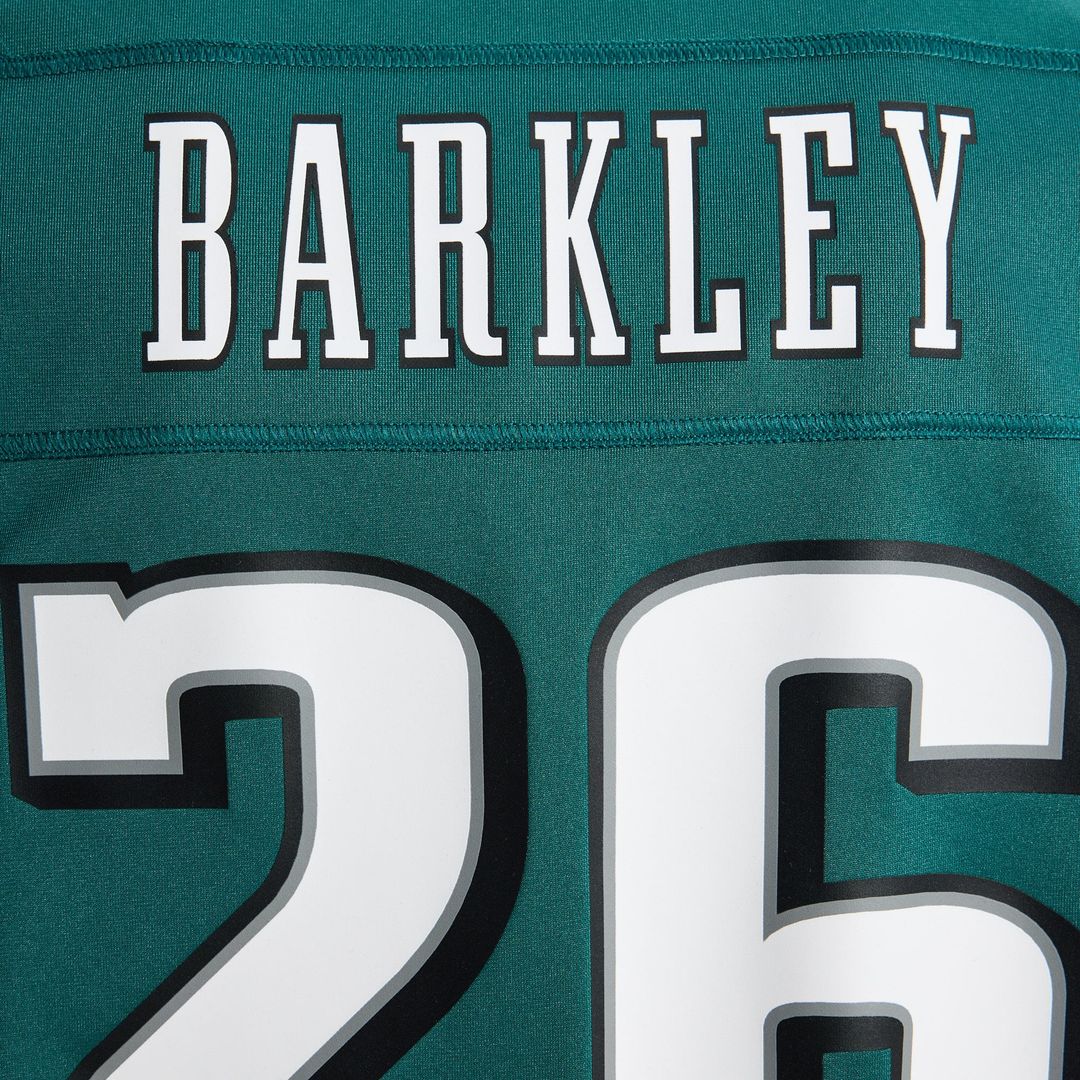 Philadelphia Eagles Saquon Barkley Nike Kelly Green Alternate Game Jersey