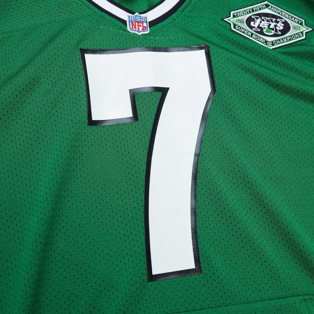 New York Jets Boomer Esiason Mitchell & Ness Kelly Green 1993 Authentic Throwback Retired Player Pocket Jersey