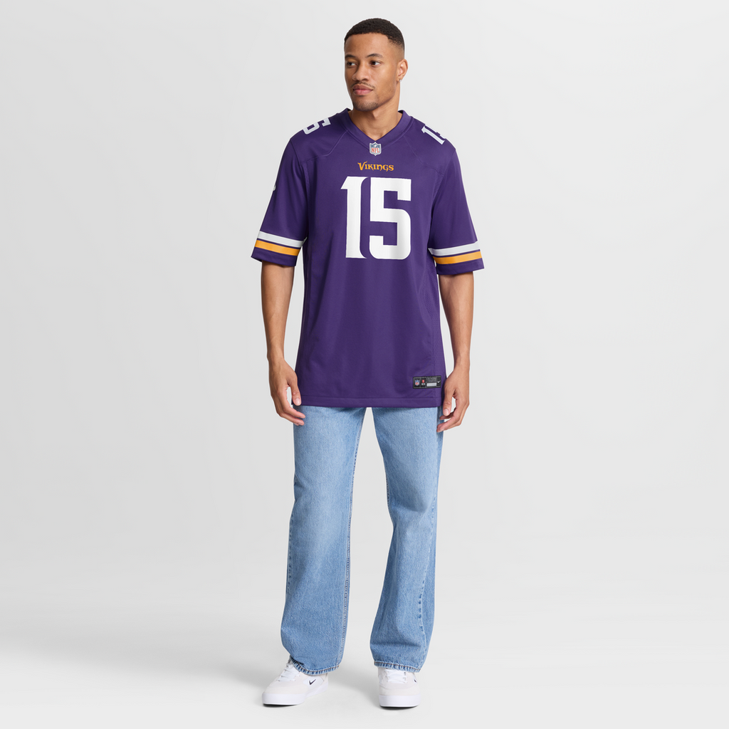 Minnesota Vikings Dallas Turner Nike Purple Game Jersey