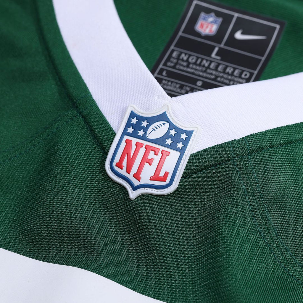 New York Jets Olu Fashanu Nike Gotham Green Player Game Jersey