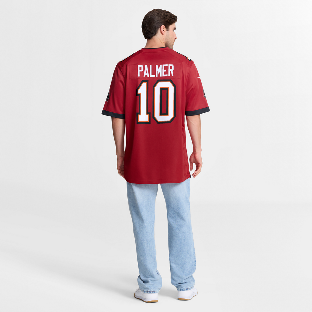 Tampa Bay Buccaneers Trey Palmer Nike Red Game Jersey