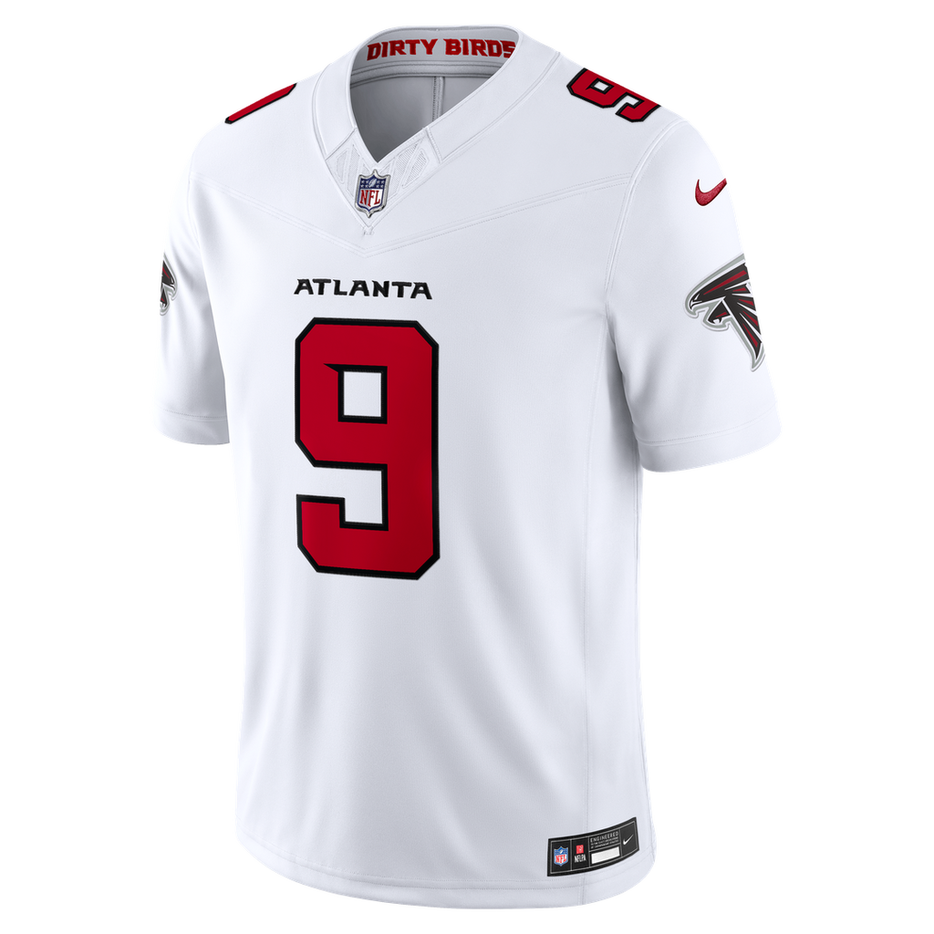 Atlanta Falcons Michael Penix Jr. Nike Black Alternate Throwback Vapor F.U.S.E. Stitched Limited Jersey