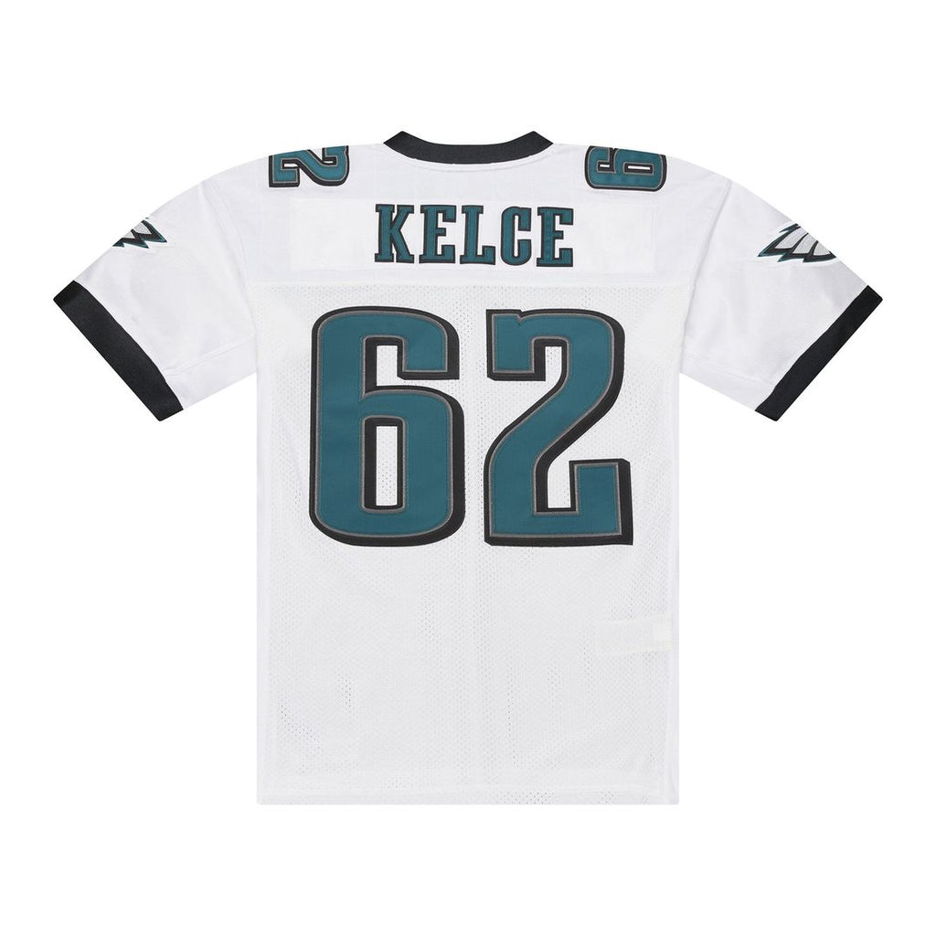 Philadelphia Eagles Jason Kelce Mitchell & Ness White 2011 Authentic Throwback Jersey