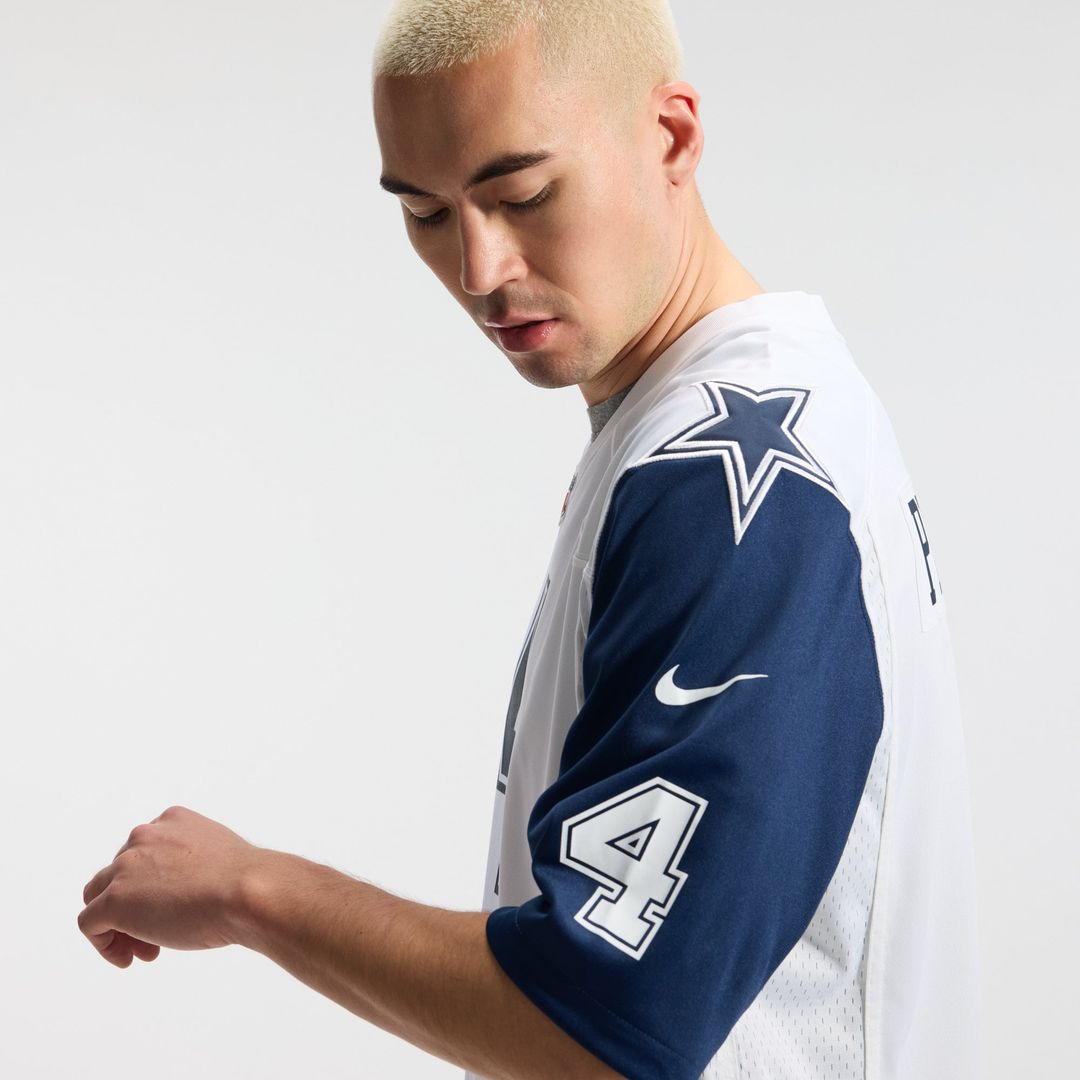 Dallas Cowboys Dak Prescott Nike Navy Alternate Game Team Jersey
