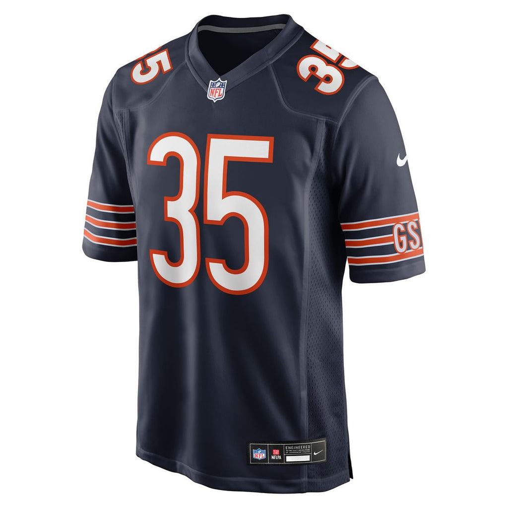 Chicago Bears Deion Hankins Nike Navy Team Game Jersey