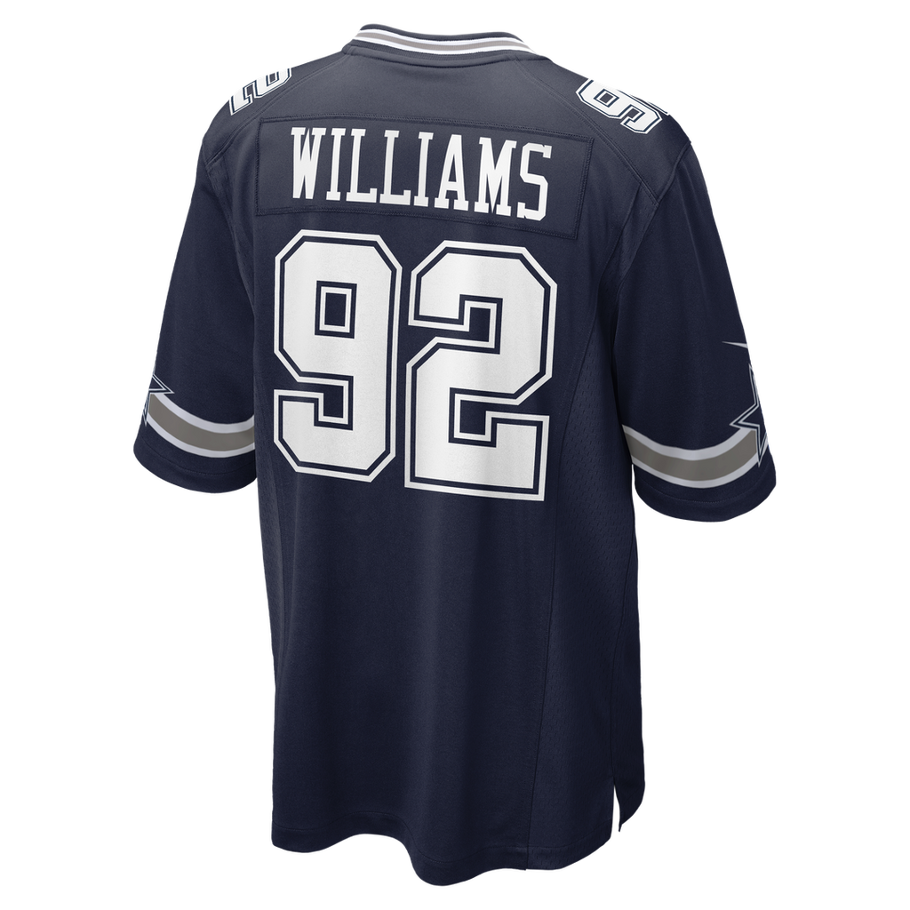 Dallas Cowboys Quinnen Williams Nike Navy Team Game Jersey