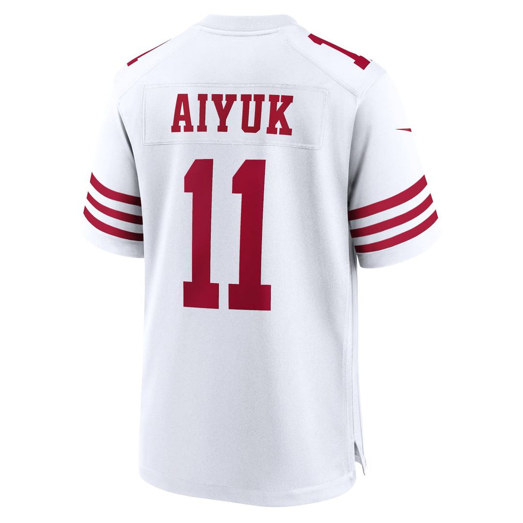 San Francisco 49ers Brandon Aiyuk Nike Scarlet Team Player Game Jersey