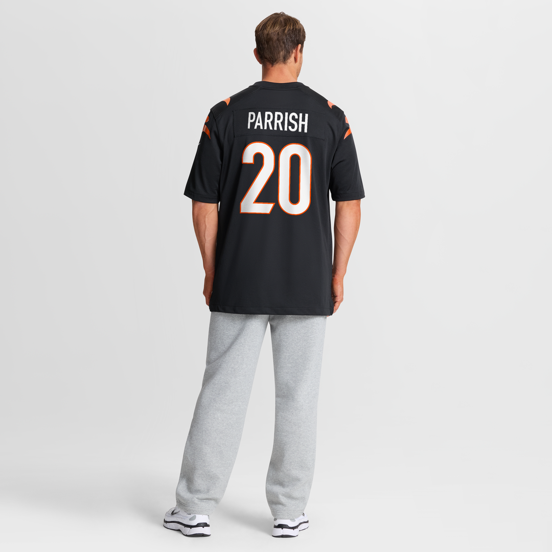 Cincinnati Bengals Lemar Parrish Nike Black Team Retired Game Jersey
