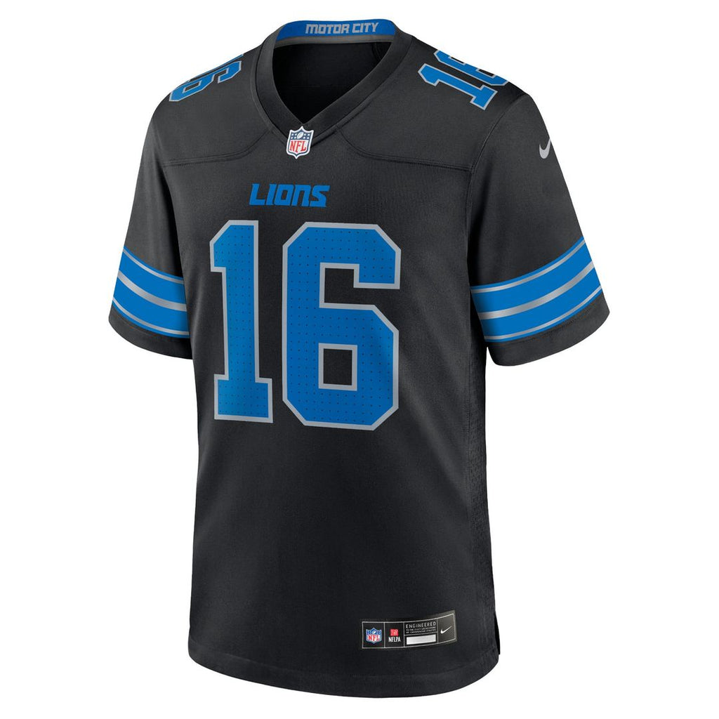 Detroit Lions Jared Goff Nike White Game Jersey