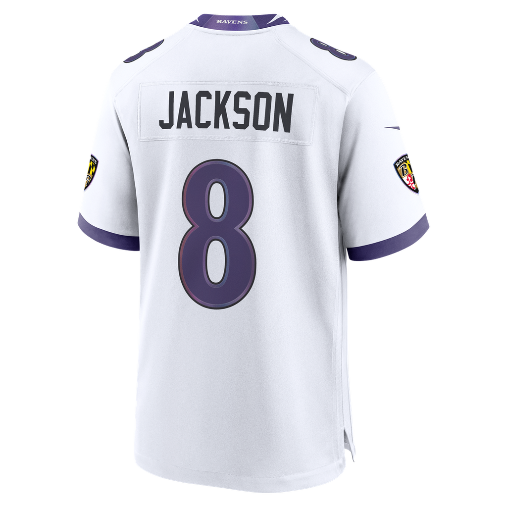 Baltimore Ravens Lamar Jackson Nike Black Alternate Game Jersey